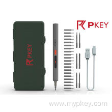 PKEY Pocket Electric Mini Screwdriver Set Complete Tool